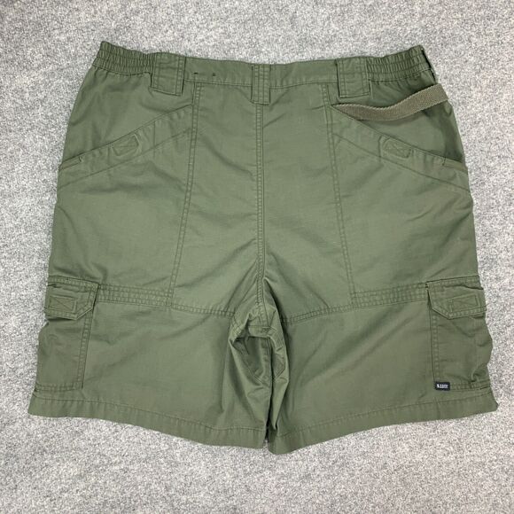 5.11 Tactical Short Men 40 TDU Green Ripstop Taclite PRO Utility Pockets Outdoor - Picture 7 of 14